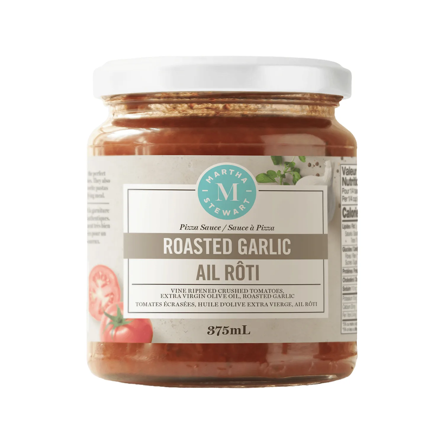 Martha Stewart Pizza Sauce Roasted Garlic 375